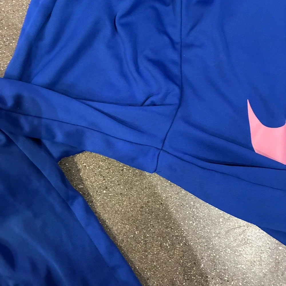 Nike Swoosh Just Do It‎  Girls Med Track Pants Jogger Royal Blue CJ7421-433